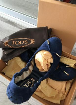 Балетки tod’s2 фото