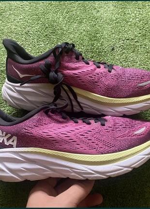 Кроссовки спортивние трекинговие беговие hoka clifton 8 sport running casual