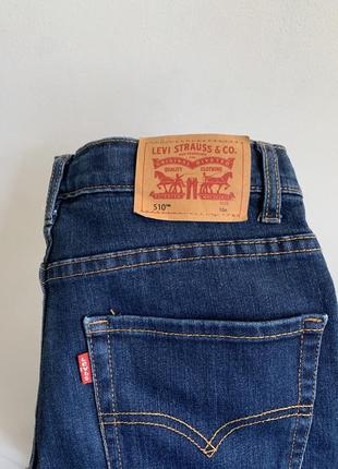 Джинси levis 510 в розмірі 16а