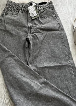 Джинси палаццо кльош широкі джинси палацо wide leg4 фото