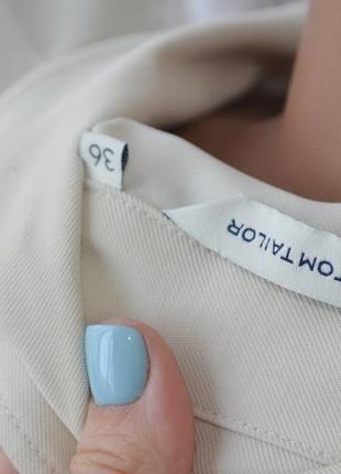 36 / s женская блуза блузка рубашка жакет пиджак с деталями tom tailor оригинал9 фото