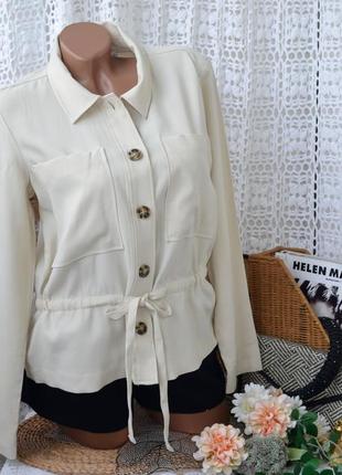 36 / s женская блуза блузка рубашка жакет пиджак с деталями tom tailor оригинал4 фото
