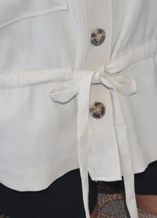 36 / s женская блуза блузка рубашка жакет пиджак с деталями tom tailor оригинал8 фото