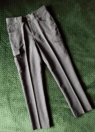 Брюки, штаны на 11-12 лет, Рост 146-152 см,п/о в поясе 36,5 см, длина 91 см.3 фото
