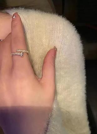 Кольцо💍"гвоздь" cartier 4