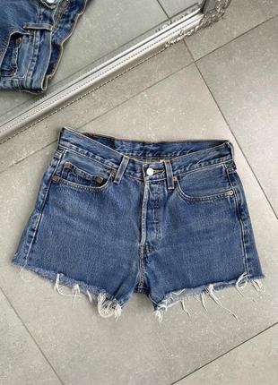 Шорти levi’s 501 з необробленими краями4 фото