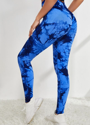 Лосіни для спорта тай дай пуш ап