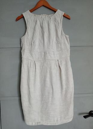 Лляне плаття . сарафан . діловий стиль