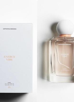 Парфюмированная вода zara x jo malone energy vibe. оригинал