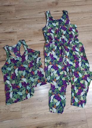 Комбинезон комплект от next uk 14 маечка в подарок😉☝️☝️☝️