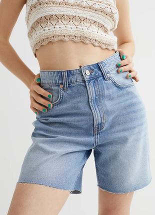 Класні джинсові бермуди h&amp;m, розмір s.4 фото