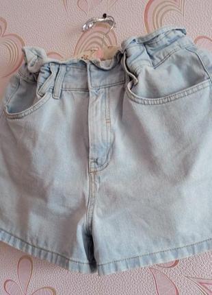 Денимовские шорты,есть пояс