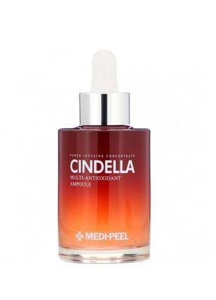 Антиоксидантна мульти-сироватка для обличчя medi-peel cindella multi-antioxidant ampoule, 1.5 мл (пробник)3 фото