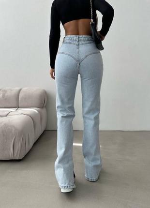 Женские джинсы, Женские джинсы, светлые джинсы, светлые джинсы, прямые джинсы, прямые джинсы,джинсы мом,джинсы палаццо6 фото