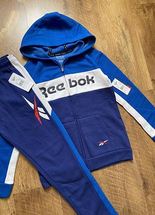 Костюм спортивний, теплий на флісі reebok