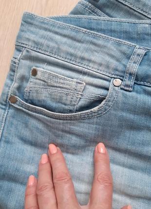 Шорты прямые джинсовые трендовые8 фото