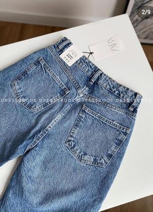 Прямые джинсы мом7 фото