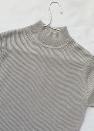 Гольф, бадлон, водолазка, сірий, сірий, сірий, сіра3 фото