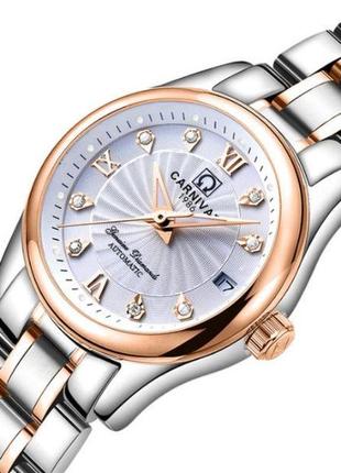 Жіночий годинник carnival white наручний жіночий годинник годинник жіночий на руку жіночі годинники2 фото