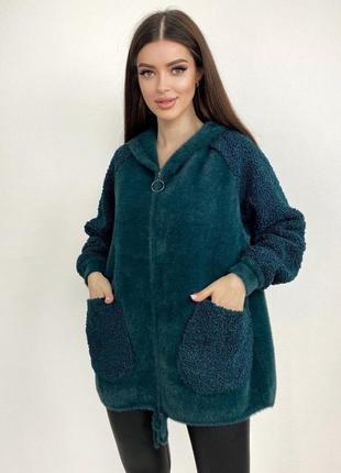 Куртка-кардиган альпака, кофта 2