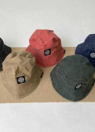 Панама stone island // кепка стон айленд