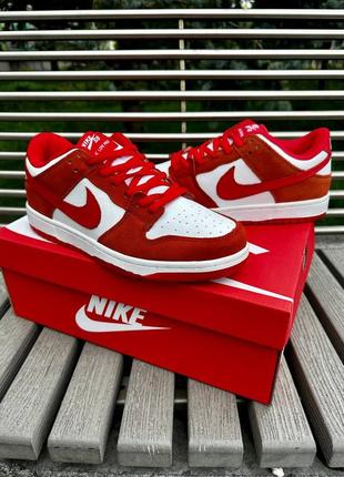 Кроссовки кожаные женские nike sb dunk. кожаные кроссовки найк 36-411 фото