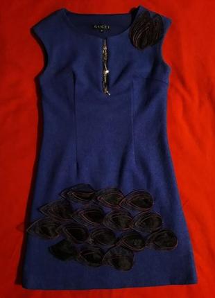Шерстяное платье gucci
