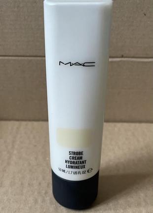 Mac strobe cream hydratant lumineux goldlite увлажняющий крем с эффектом сияния 15ml