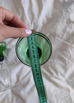 Подсвечники гусь хрустальный