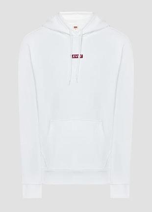 Белое худи levi’s