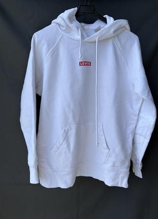 Біле худі levi’s 2