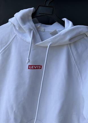 Біле худі levi’s 3