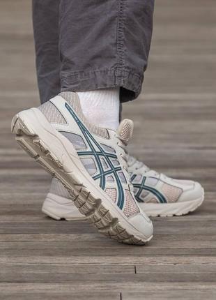 Мужские кроссовки asics gel connected 4 beige4 фото