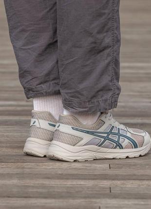 Мужские кроссовки asics gel connected 4 beige5 фото