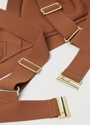 Оригінальний ущільнений ліф-бікіні від h&m 0744786003 разм. 34, 36, 423 фото