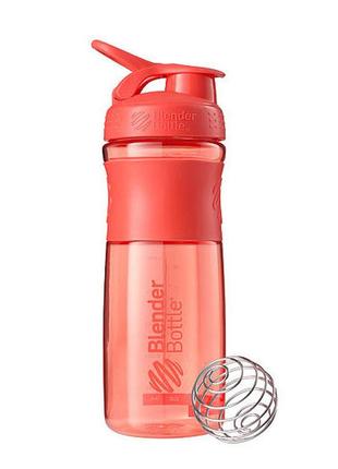 Шейкер спортивний (пляшка) blenderbottle sportmixer 28oz/820ml coral (original)