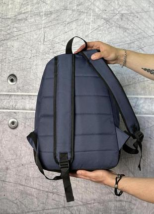 Міський рюкзак синій nike чорне лого6 фото