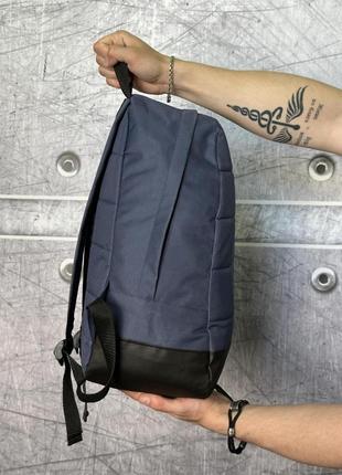 Міський рюкзак синій nike чорне лого5 фото