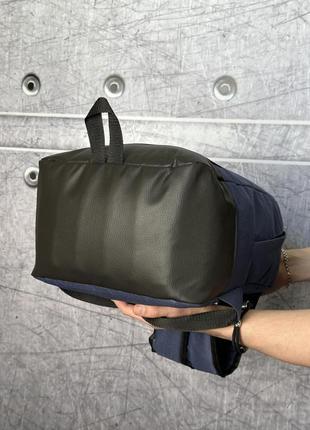 Міський рюкзак синій nike чорне лого7 фото