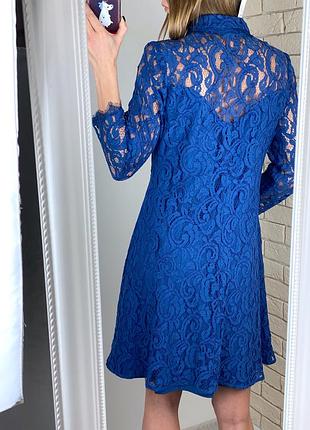 Сині плаття гіпюр 2