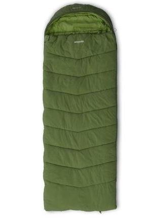 Спальный мешок одеяло pinguin правая молния зеленый