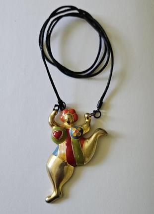 Niki de saint phalle nana вінтаж кольє намисто2 фото