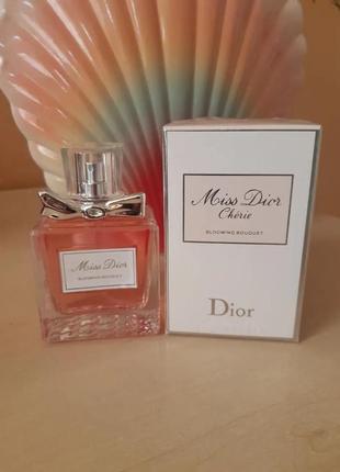 Женская парфюмированная вода dior miss dior cherie blooming bouquet 100 мл