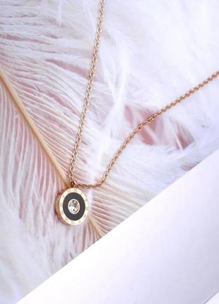 Женский комплект украшений / набор бижутерии золотистой с классическими римскими цифрами