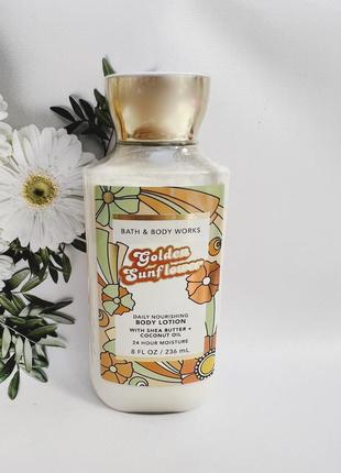 Лосьон для тела golden sunflower от bath and body works1 фото