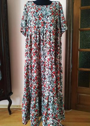 Прекрасное платье миди большого размера yours3 фото