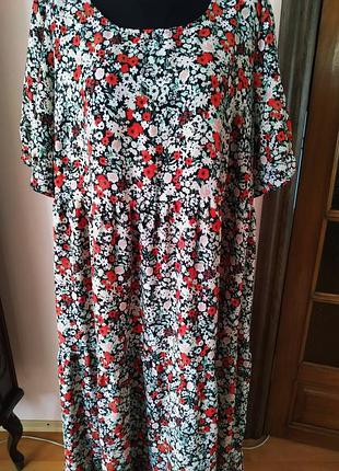 Прекрасное платье миди большого размера yours4 фото