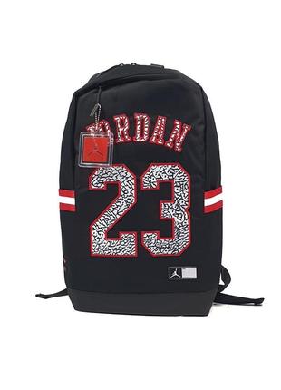 Рюкзак/сумка jordan 23 jersey backpack. цвет черный1 фото