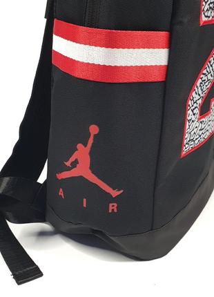 Рюкзак/сумка jordan 23 jersey backpack. цвет черный5 фото