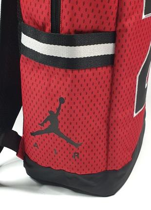 Рюкзак/сумка jordan 23 jersey backpack. цвет красный5 фото